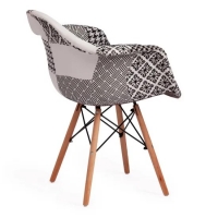 Кресло Secret De Maison CINDY SOFT (EAMES) (mod. 101) black/white (черный/белый) - Изображение 3